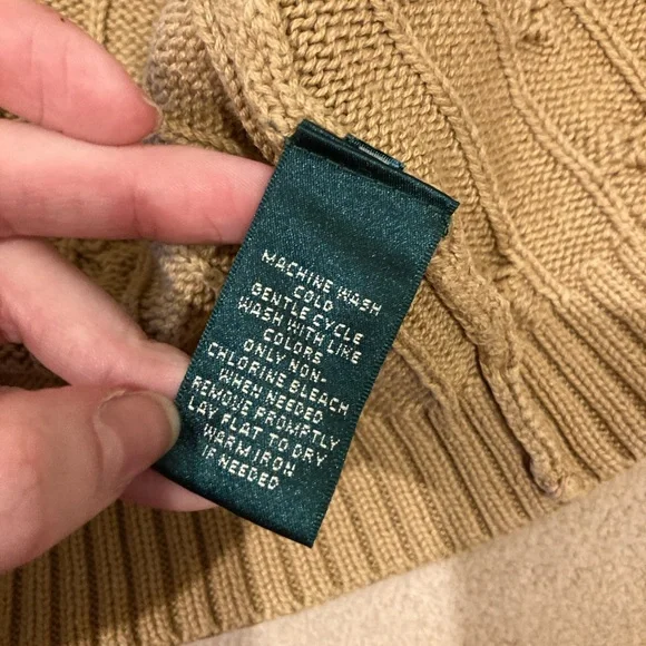 Ralph Lauren Cable Knit sweater - Picture 5 of 6